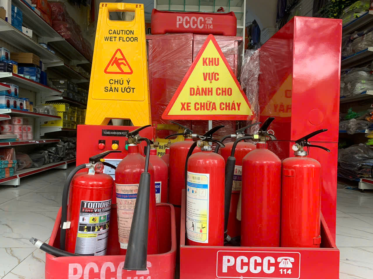 Các Loại Bình Chữa Cháy PCCC Đầy Đủ Nhất – Phân Loại, Công Dụng và Cách Sử Dụng